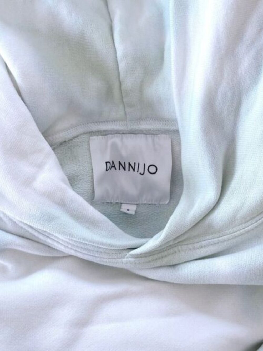 Dannijo Cotton Long Sleeve Hoodie Sweatshirt Kith Revolve in size Small - Picture 3 of 6
